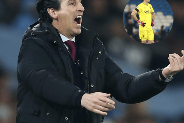 El DT de Aston Villa, terminante con Dibu Martínez tras la caída: 