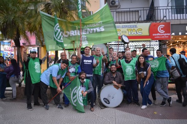 PROTESTA! ATE Corrientes repudió las políticas de ajuste del Gobierno nacional y provincial