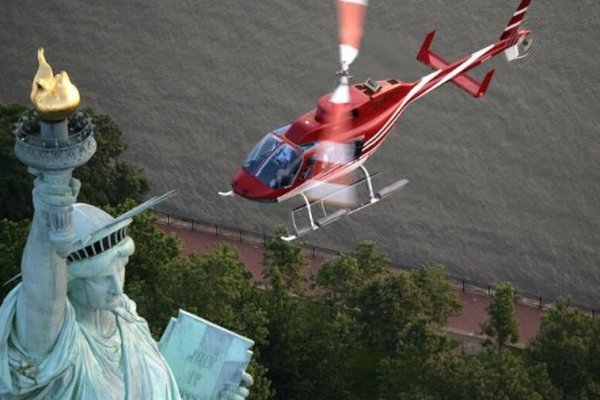 'El vuelo de tu vida': los 20 minutos en helicóptero desde el Empire State hasta la Estatua de la Libertad en Nueva York