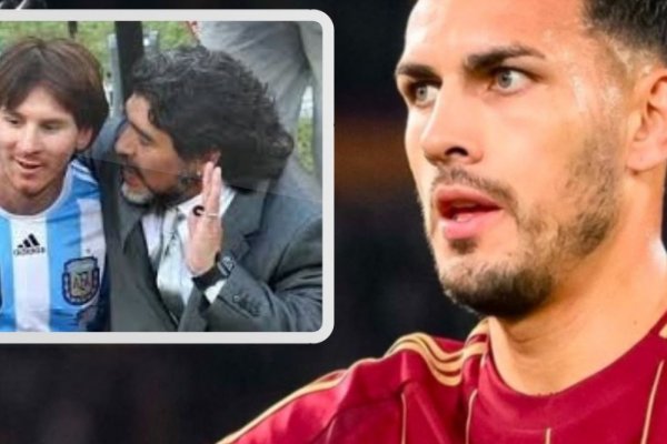 Paredes eligió al mejor de la historia entre Messi y Maradona: 