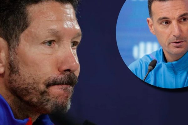 Simeone le apuntó a un jugador de la Selección Argentina: 