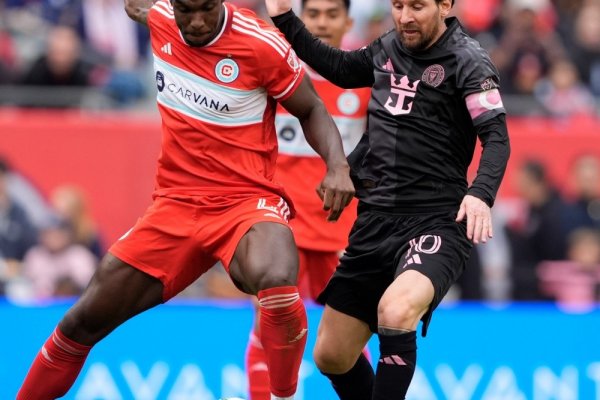 Con Messi de titular, Inter Miami no pudo ante Chicago Fire en la MLS
