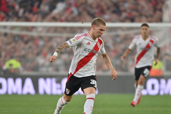 Mastantuono, tras el empate de River: 