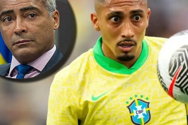 Romário bancó a Raphinha tras la polémica con Argentina: 