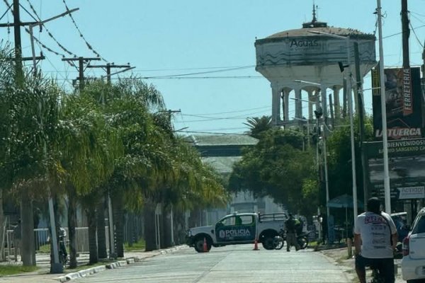 PROTEGIDO! Enojo por el blindaje policial y cierre de calles por la presencia de Valdés en Goya
