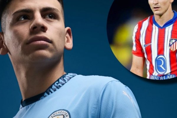 Echeverri se rindió con Julián Álvarez tras sumarse al City: 