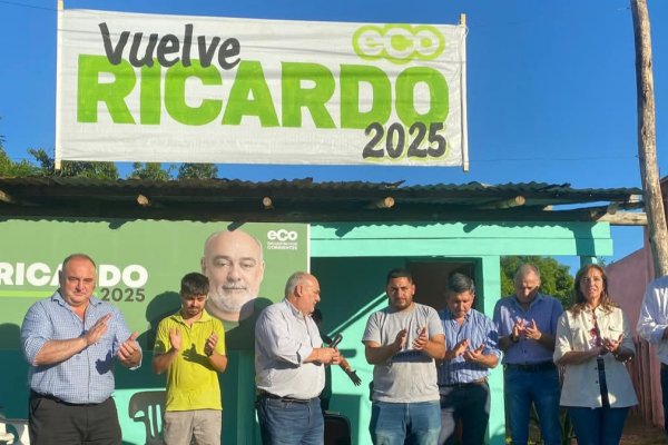 INQUIETO! Colombi inaugura nueva casa partidaria en el interior correntino