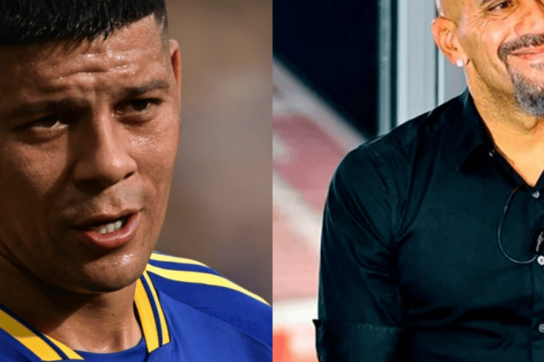 Marcos Rojo y el consejo de Verón: 
