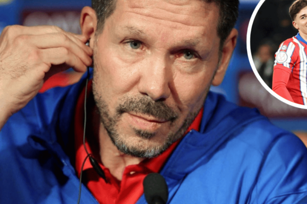 Simeone reveló cómo usa a Lewandowski para motivar a Julián Álvarez