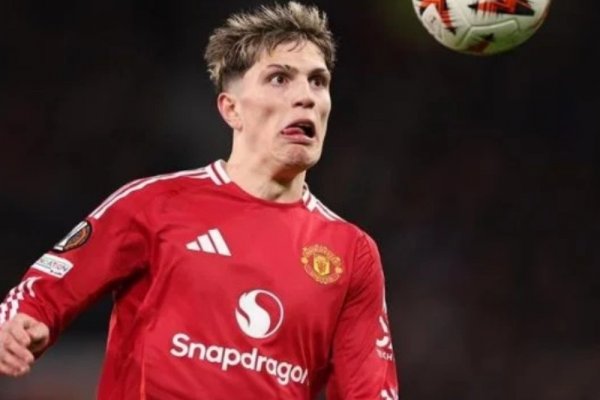 El DT del Manchester United, tajante con Garnacho tras la derrota: 