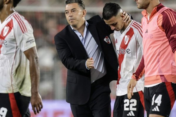 El gesto de Gallardo con Borja tras su lesión ante Gimnasia