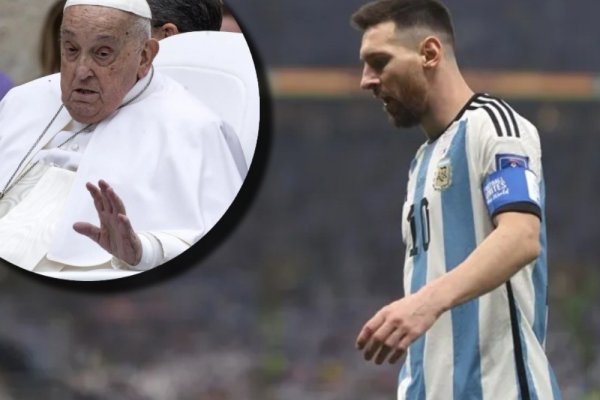 El posteo de Lionel Messi tras la muerte del Papa Francisco: 