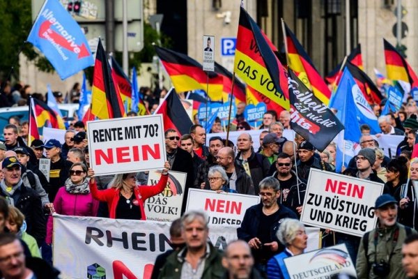 La extrema derecha de AfD, el primer partido en las encuestas de Alemania