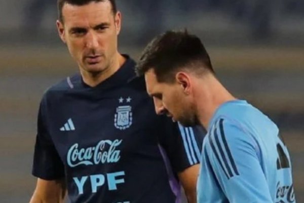 Se puso firme con Scaloni: 