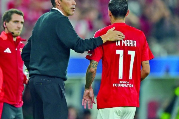 El DT de Benfica sentenció a Di María sobre su posible salida: 