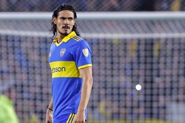 Gran preocupación por Cavani en Boca antes del Superclásico ante River