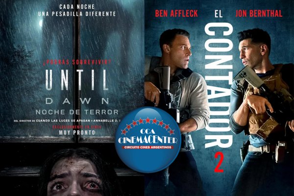 Los estrenos de esta semana  en Cinemacenter Corrientes