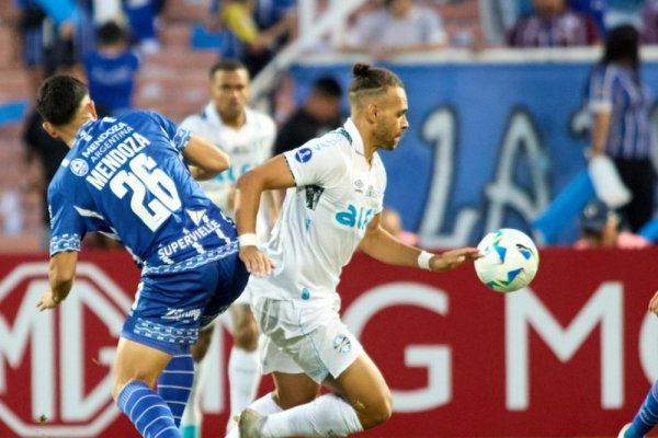 Godoy Cruz rescató un empate ante Gremio en un partidazo