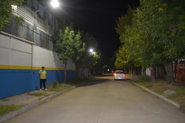 ILUMINA! La gestión Villordo con más cuadras LED