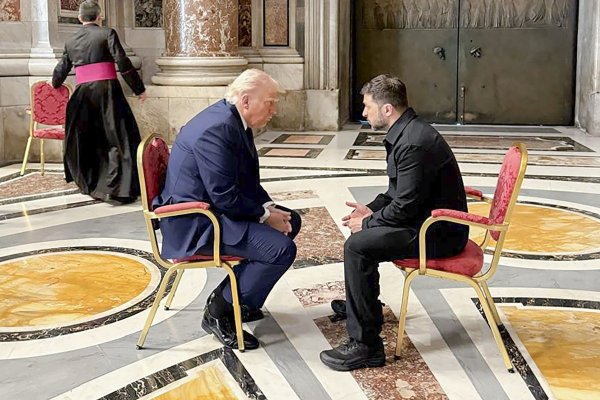 Roma, capital de la diplomacia: Zelenski avanza con los principales líderes «hacia una paz justa y duradera»