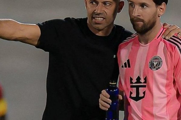 Mascherano se sinceró sobre el estado físico de Messi en Inter Miami