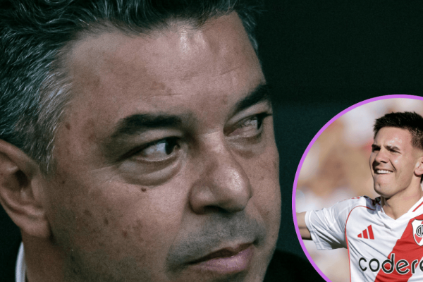 Gallardo no se calló nada sobre Mastantuono en el River - Boca: 