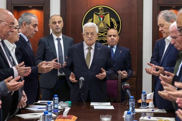 El líder palestino Abbas nombra a un vicepresidente para la Autoridad Palestina en medio de rumores sobre su sucesión