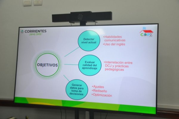 Corrientes! Educación presentó un operativo para evaluar habilidades comunicativas y el uso del inglés