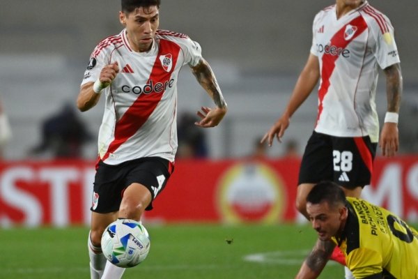 Gonzalo Montiel se desgarró y River lo sufre