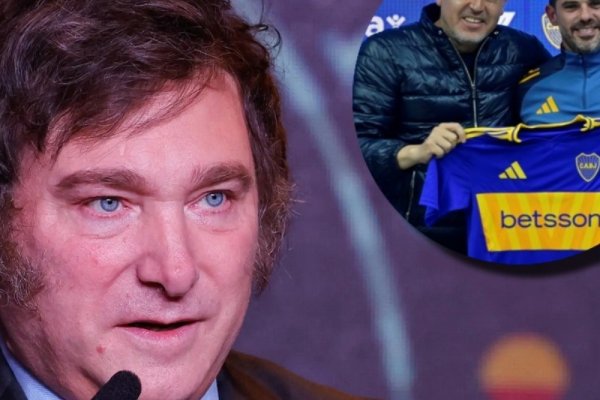 Milei apuntó en redes contra Gago y Riquelme tras la derrota de Boca vs. River