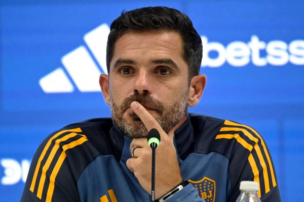 Mariano Herrón es el DT interino de Boca tras la salida de Fernando Gago