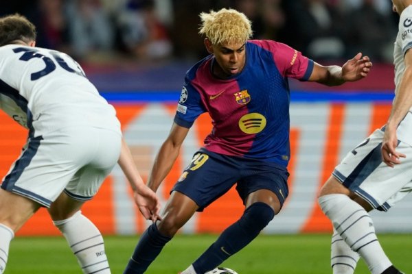 Barcelona e Inter empataron 3-3 por Champions, y Lautaro Martínez salió lesionado