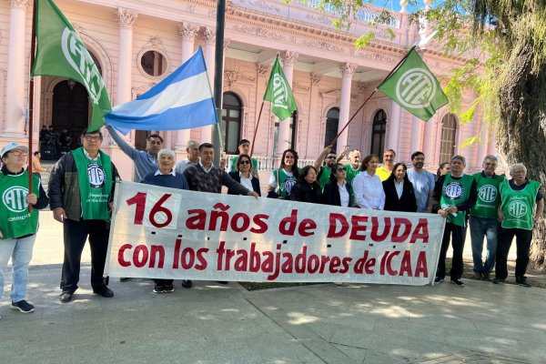 DE NUNCA ACABAR! Nuevo reclamo de trabajadores del Instituto Correntino del Agua