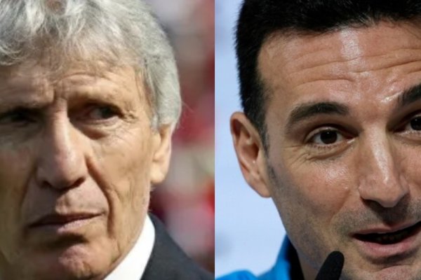 Pekerman se rindió ante Scaloni en la Selección Argentina