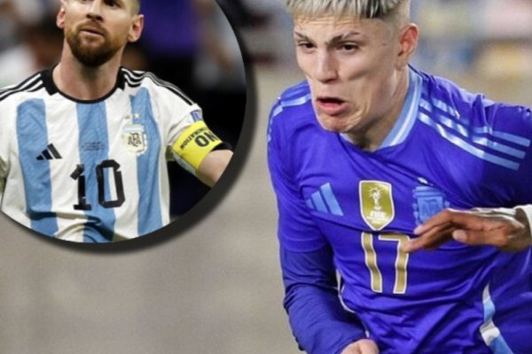 Garnacho se rindió con Yamal y generó polémica por Messi: 