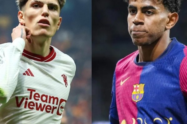 Garnacho se rindió ante Yamal tras Barcelona vs. Inter: 