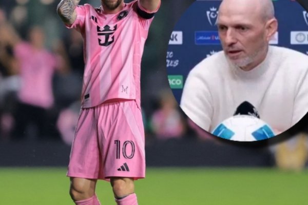 La picante frase del DT de Vancouver sobre Messi tras eliminar a Inter Miami