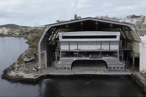 El ferry eléctrico más grande del mundo ya tiene bandera rioplatense