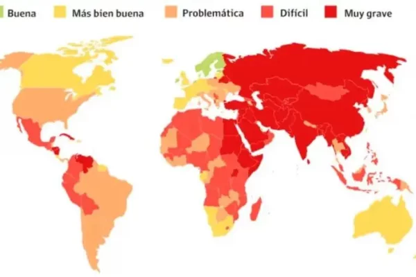 GESTIÓN MILEI! Fuerte caída en Argentina en el ranking de la libertad de prensa