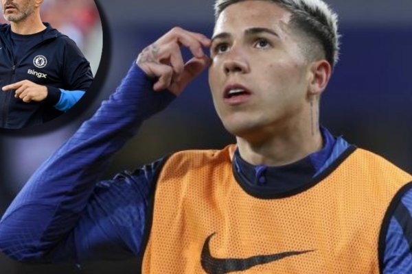 Enzo Fernández apuntó contra el DT del Chelsea: 