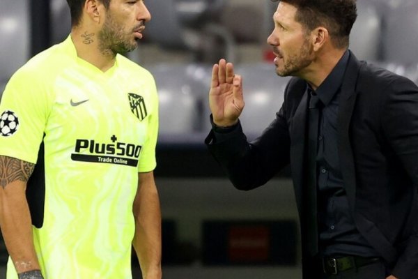Suárez se sinceró sobre el Cholo Simeone en Atlético Madrid