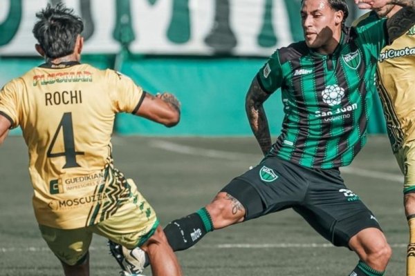 Aldosivi goleó a San Martín de San Juan en un partido de seis puntos