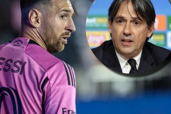 La respuesta del DT de Inter de Milán que generó polémica por Lionel Messi