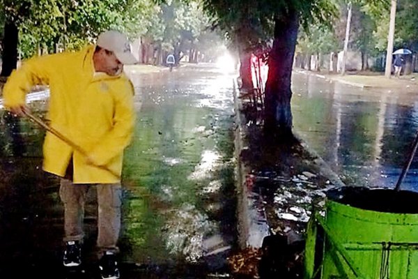 En Corrientes reportan trabajos para evitar anegamientos en las calles capitalinas