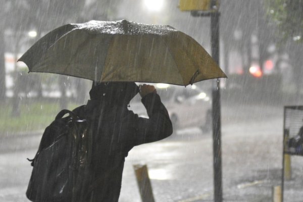 MÁS LLUVIA! Miércoles de mal tiempo en Corrientes