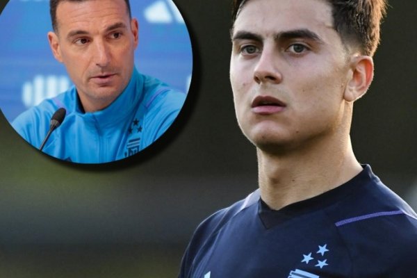 El mensaje de Dybala para Scaloni en la Selección: 