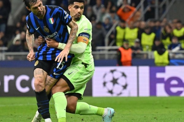 Ronald Araújo, tajante por la caída de Barcelona con el Inter de Lautaro Martínez