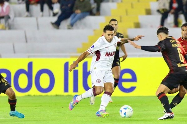 Lanús logró un triunfazo ante Melgar y es puntero en la Copa Sudamericana