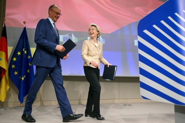 Merz refuerza a Von der Leyen en la guerra comercial con Trump