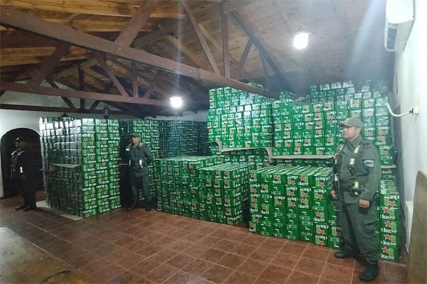 ITUZAINGÓ! Incautaron millonaria carga de latas de cervezas en Corrientes